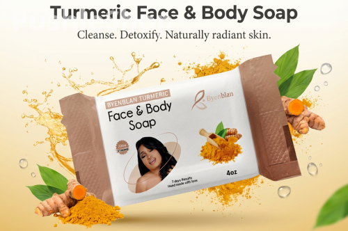BYENBLAN Turmeric Face & Body Soap