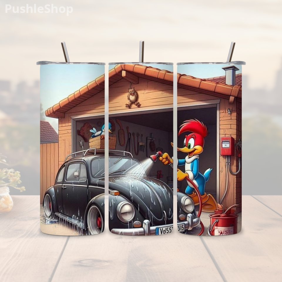 90's Cartoon Tumbler: 20 oz