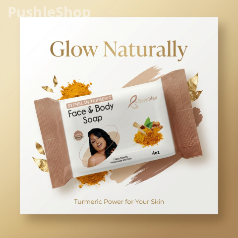 Byenblan Turmeric Face & Body Soap