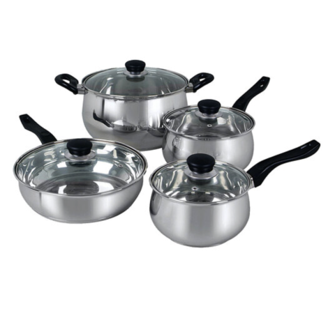 Oster 8-Piece Rametto Stainless Steel Cookware Set