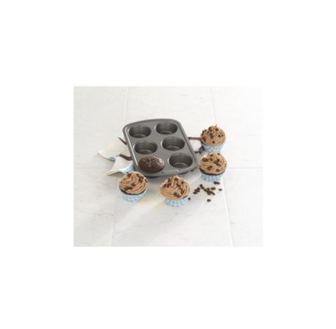 Good Cook 6-Cup Nonstick Muffin Pan 3