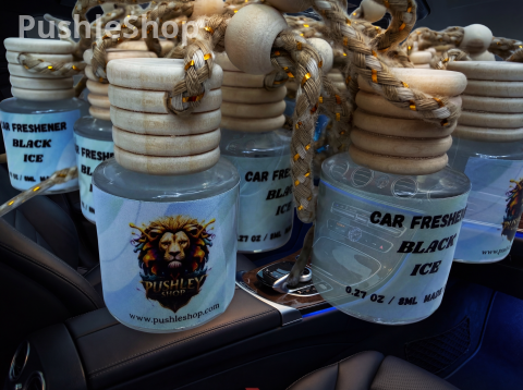 Black Ice Car Freshener 8 ml - Long Lasting Freshness for Your Vehicle (5 Units) 7