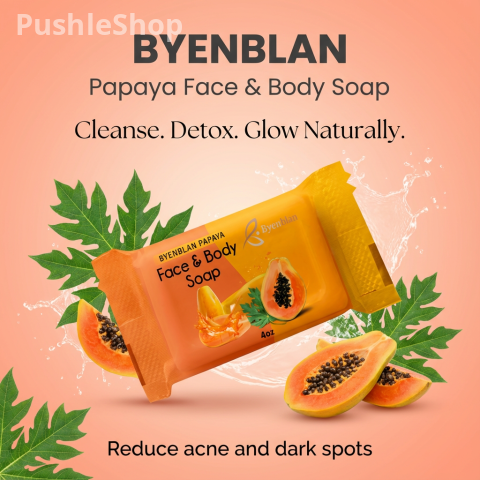 Byenblan Papaya Face & body soap