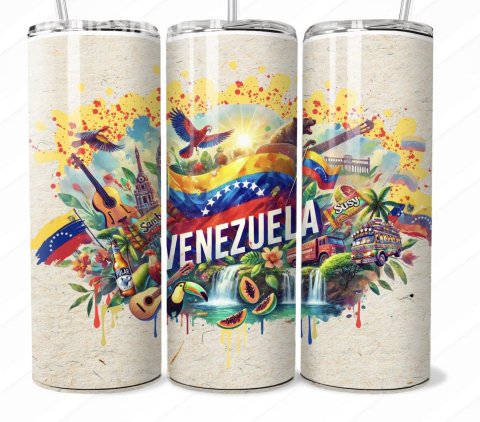 Venezuela Flag Tumbler 5
