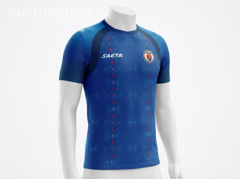 Haiti National Team Blue Jersey, Modern Football Design 4