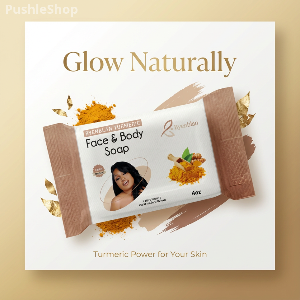 Byenblan Turmeric Face & Body Soap