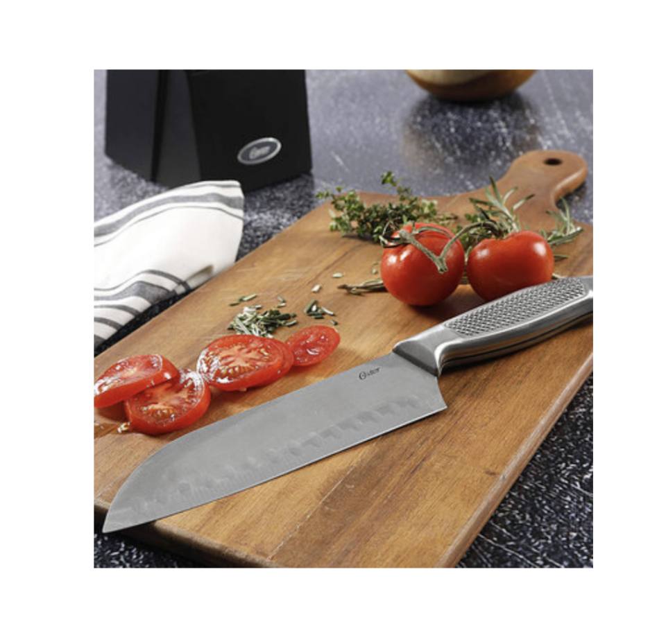 14 Pc Stainless Steel Cutlery Set with Rubberwood Block