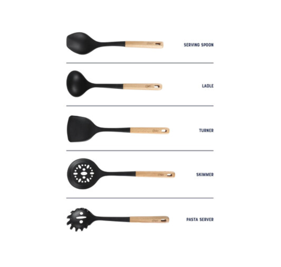 Oster Marion 5-Piece Kitchen Cooking Utensils Tool Set