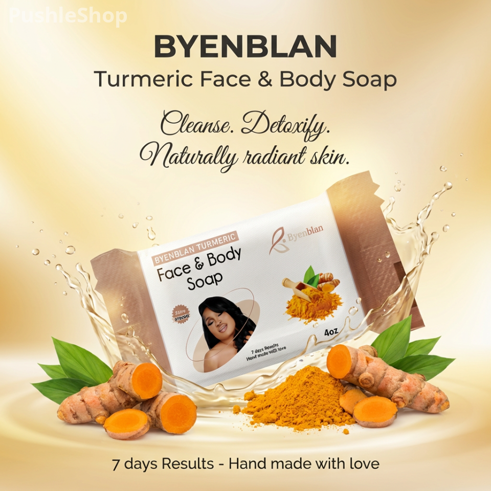 Byenblan Turmeric Face & Body Soap