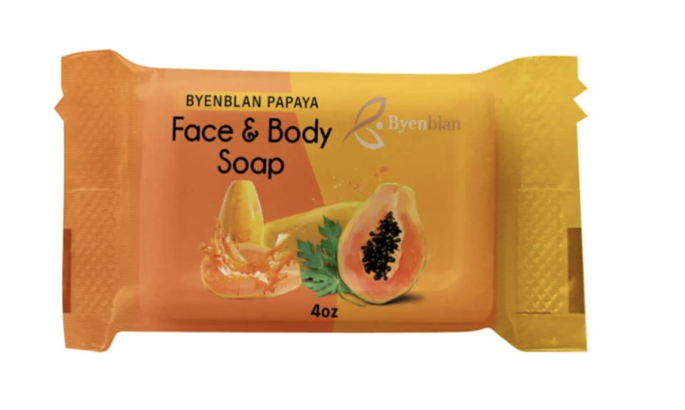 Byenblan Papaya Face & body soap
