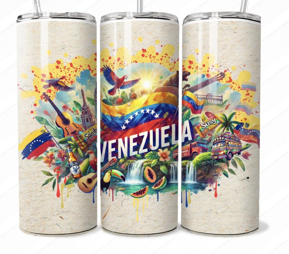 Venezuela Flag Tumbler